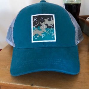 REI kids trucker hat